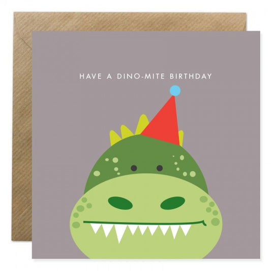 Have a Dino-Mite Birthday Card from Bold Bunny
