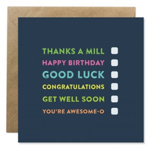 Any Occasion card from Bold Bunny