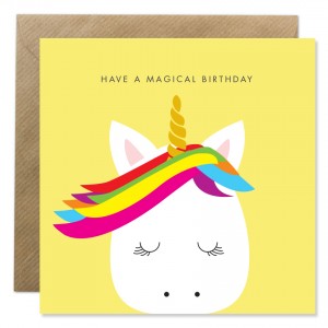 Magical Birthday Card from Bold Bunny