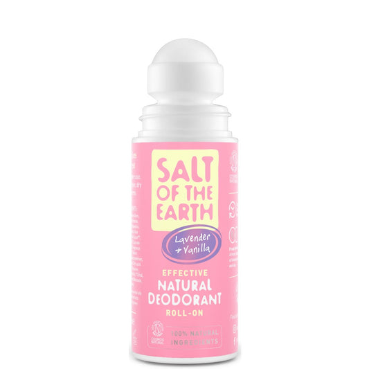 Natural Roll On Deodorant by Salt of the Earth 75ml