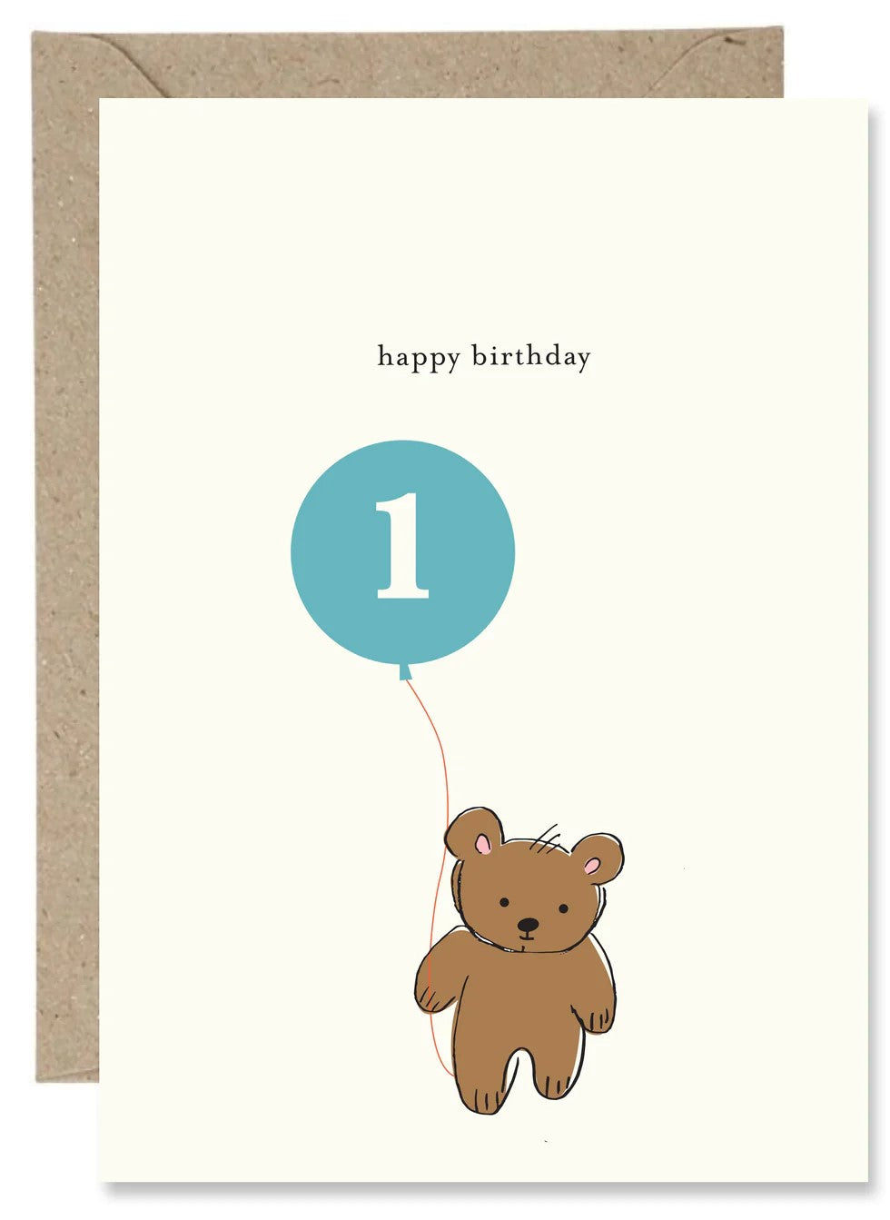 A Boys First Birthday - Bear