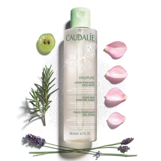 VINOPURE CLEAR SKIN PURIFYING TONER by Caudalie 400ml