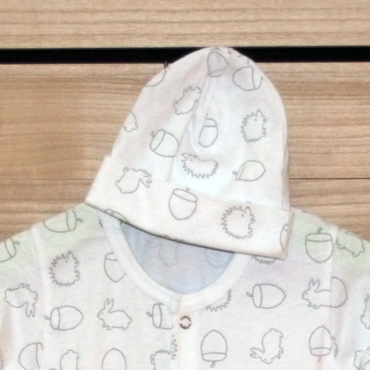 MuslinZ cotton jersey baby hat
