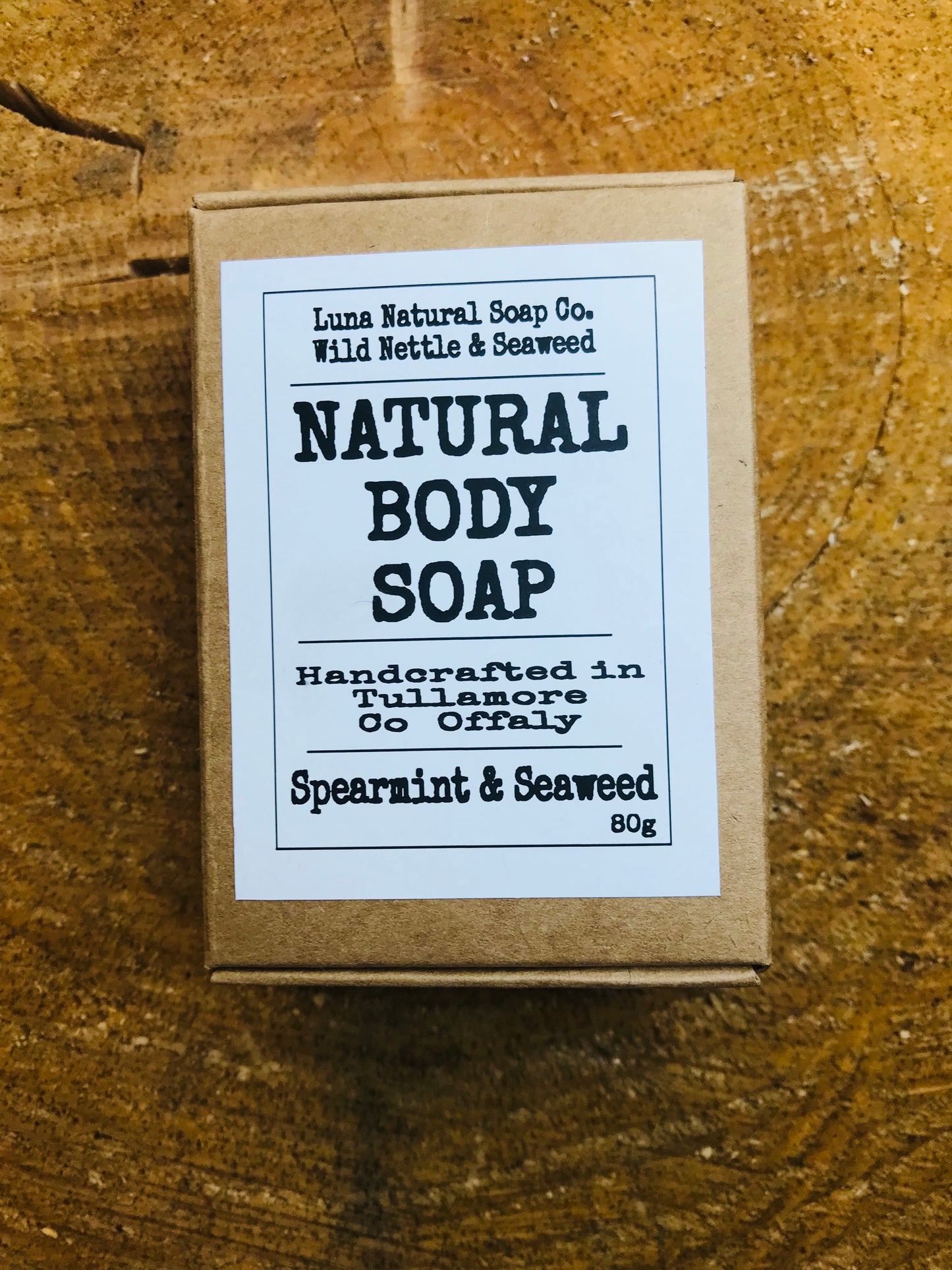 Natural Goats milk body soap bar by Luna 80g