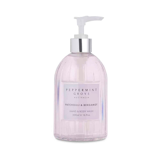 PATCHOULI & BERGAMOT HAND & BODY WASH 500ML by Peppermint Grove BESTSELLER