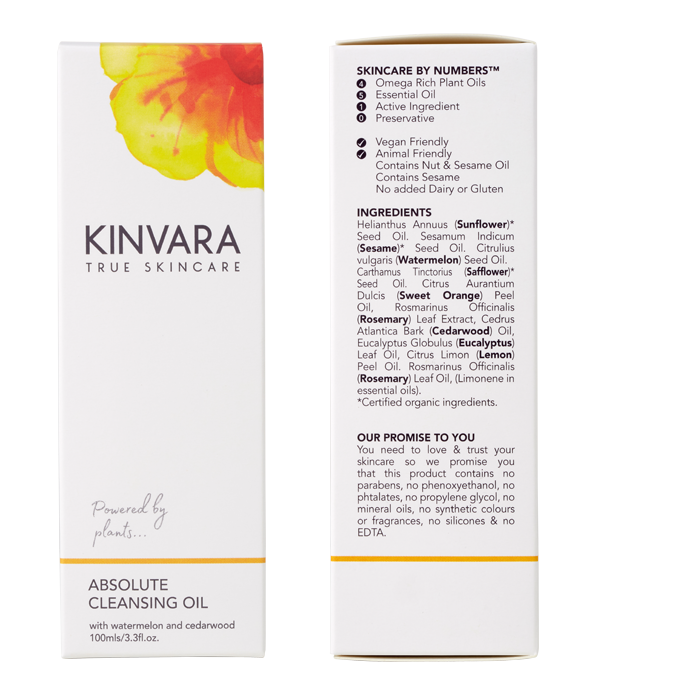 Kinvara Absolute Cleansing Face Oil 100ml