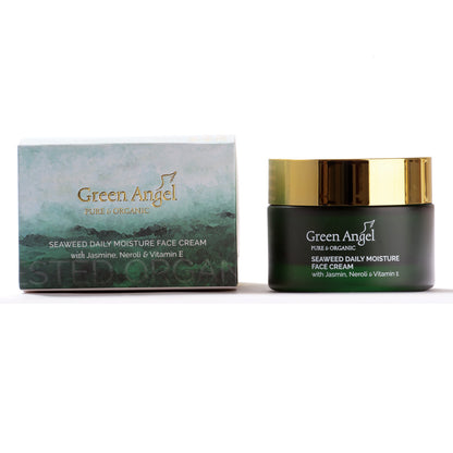 Seaweed Daily Moisture Face Cream with Jasmine, Neroli & Vitamin E by Green Angel