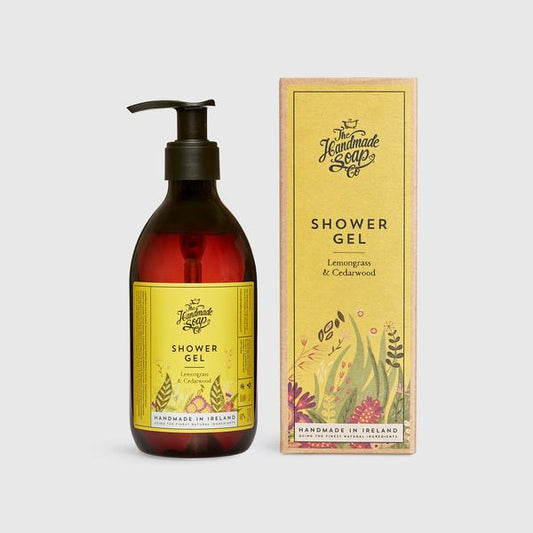 Lemongrass & Cedarwood Shower Gel by the Handmade Soap Co.